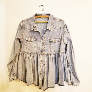 Easel Los Angeles Denim Jacket Women's Medium